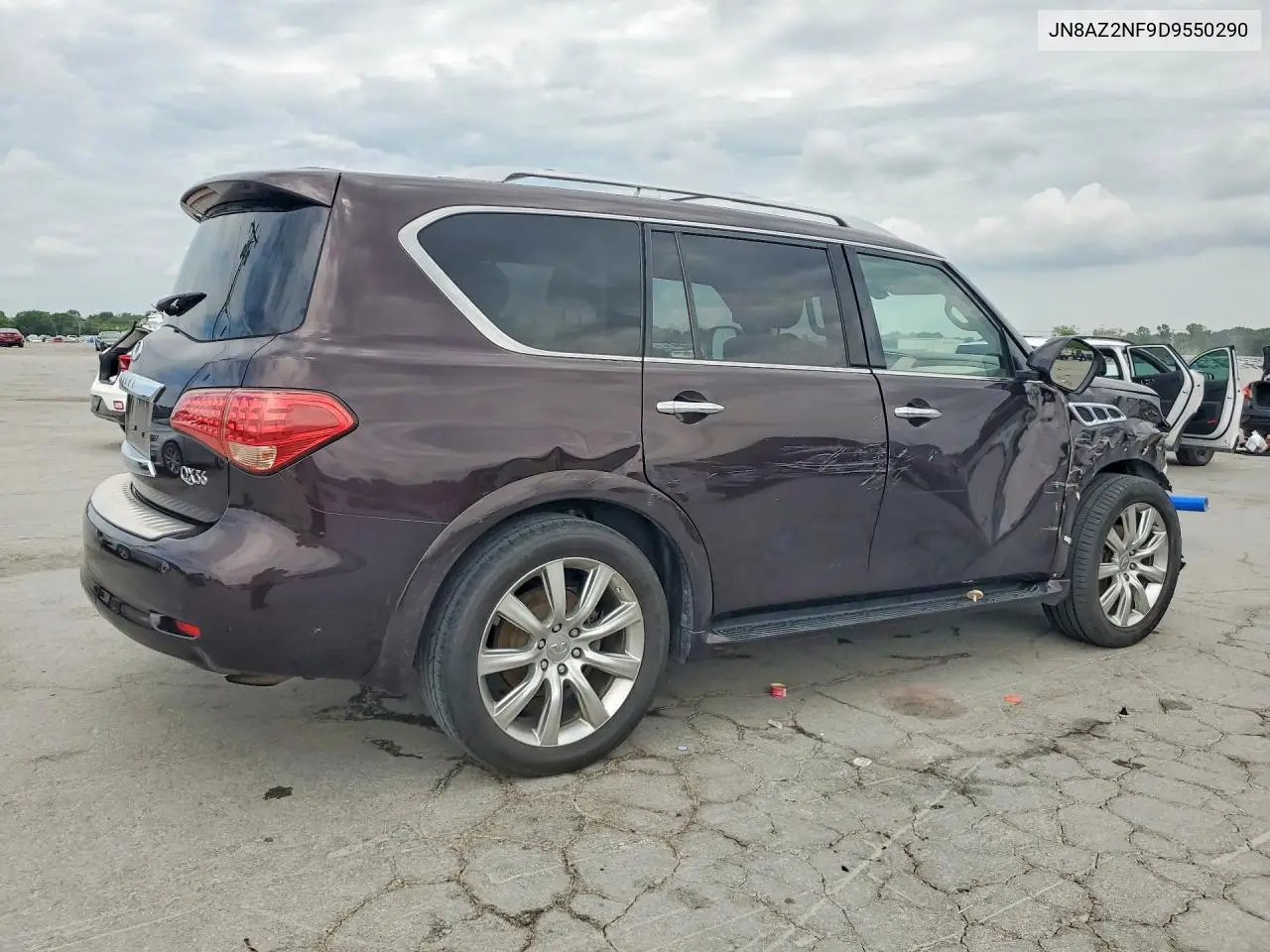 2013 Infiniti Qx56 VIN: JN8AZ2NF9D9550290 Lot: 59984666