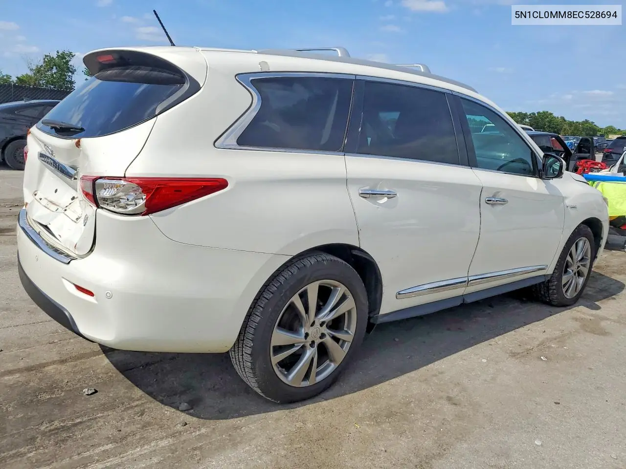5N1CL0MM8EC528694 2014 Infiniti Qx60 Hybrid