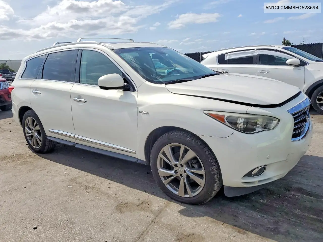 5N1CL0MM8EC528694 2014 Infiniti Qx60 Hybrid