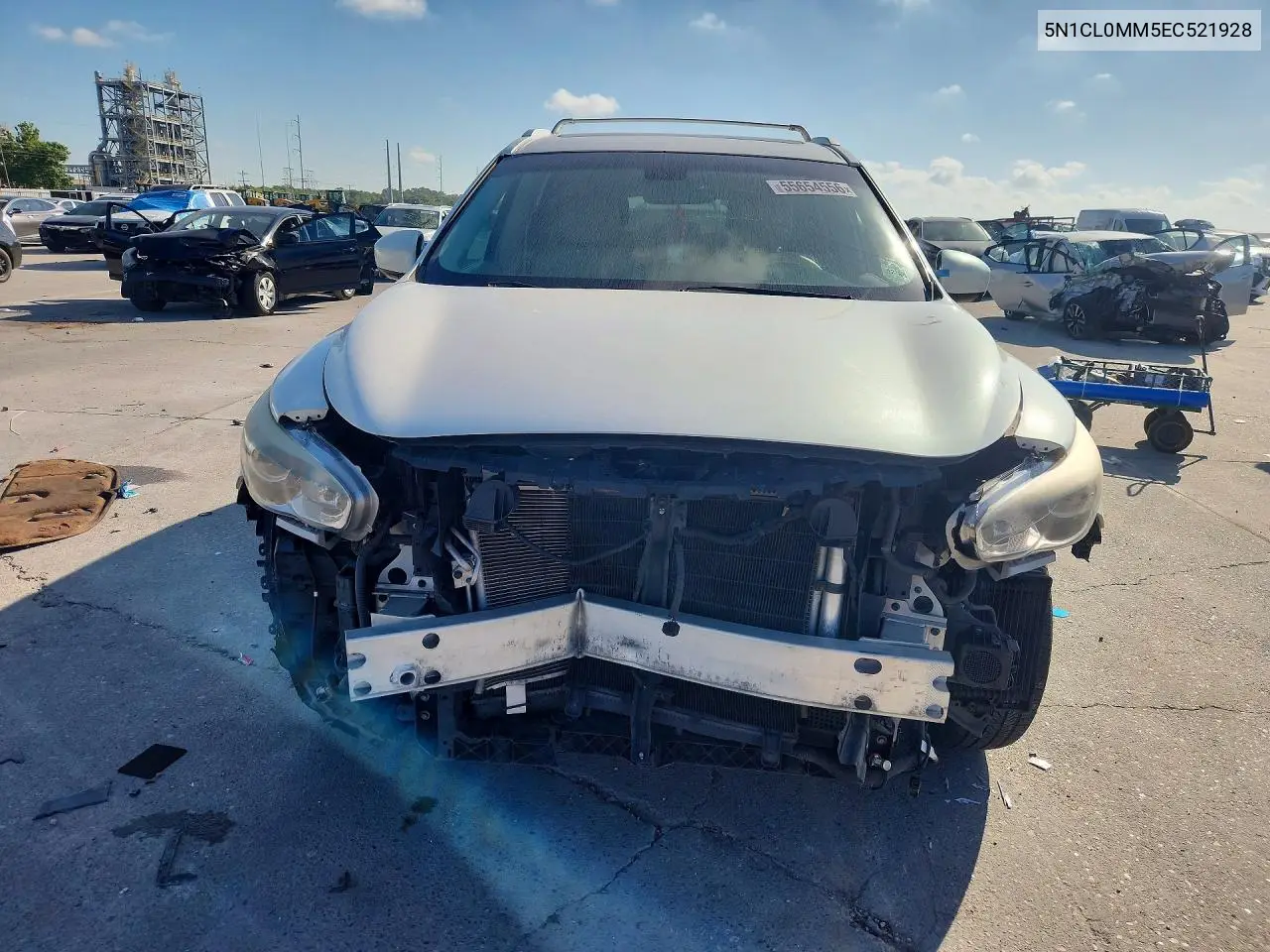 2014 Infiniti Qx60 Hybrid VIN: 5N1CL0MM5EC521928 Lot: 55654556