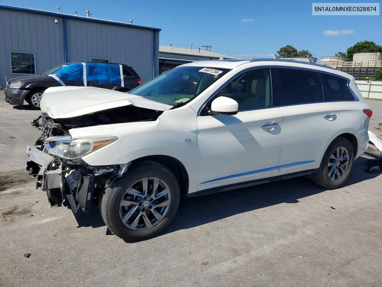 2014 Infiniti Qx60 Base VIN: 5N1AL0MNXEC528874 Lot: 56031256