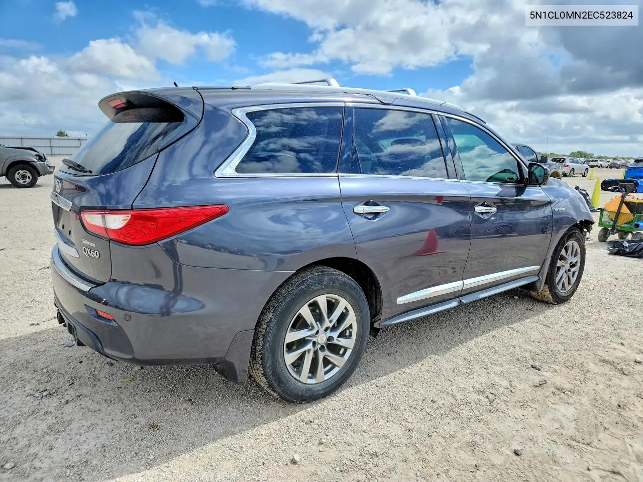 2014 Infiniti Qx60 Hybrid VIN: 5N1CL0MN2EC523824 Lot: 57189846