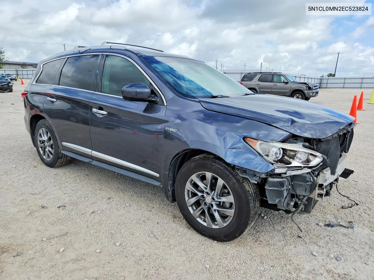 2014 Infiniti Qx60 Hybrid VIN: 5N1CL0MN2EC523824 Lot: 57189846