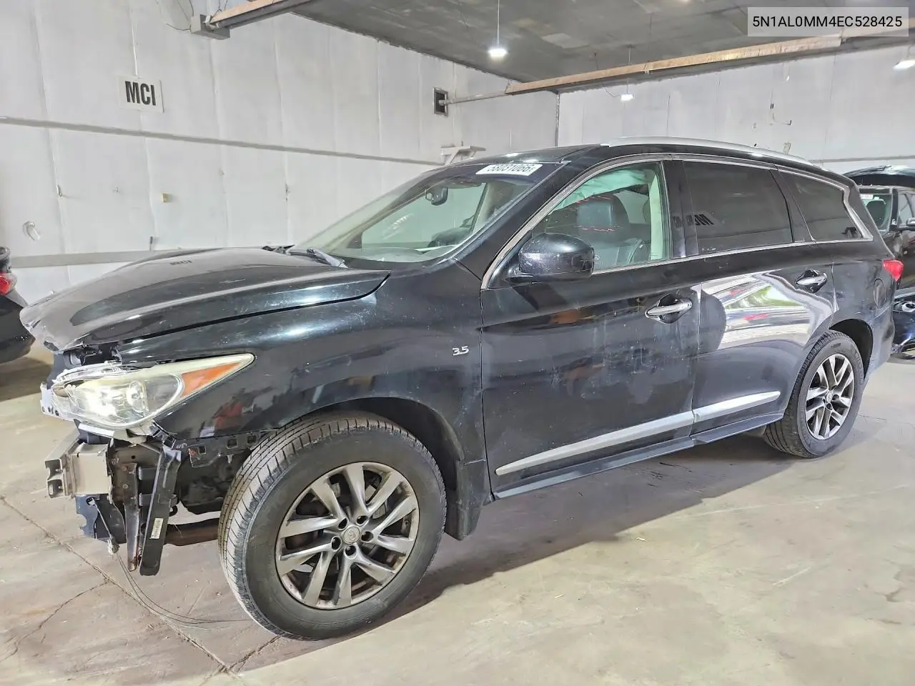 2014 Infiniti Qx60 Base VIN: 5N1AL0MM4EC528425 Lot: 58031066
