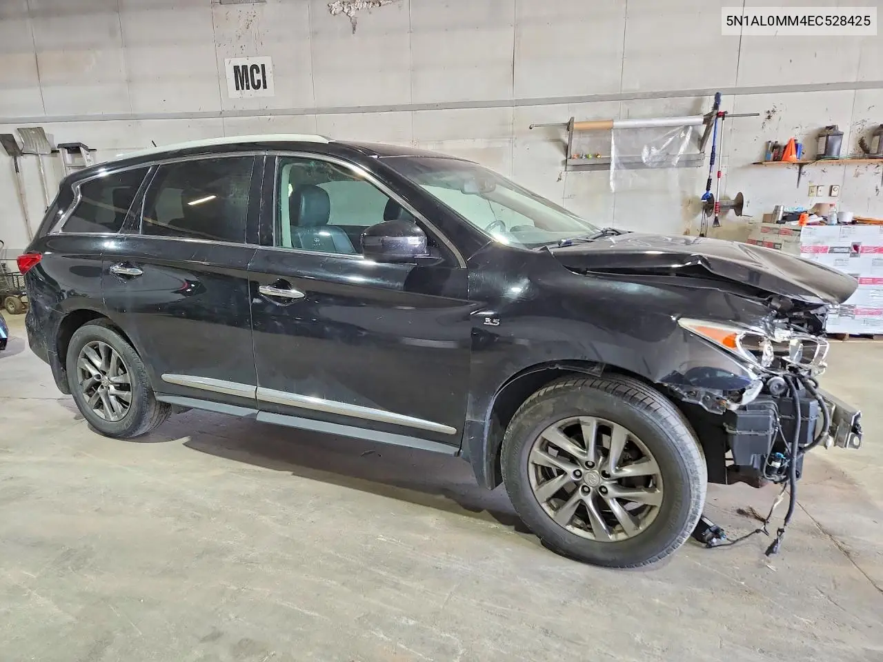 2014 Infiniti Qx60 Base VIN: 5N1AL0MM4EC528425 Lot: 58031066