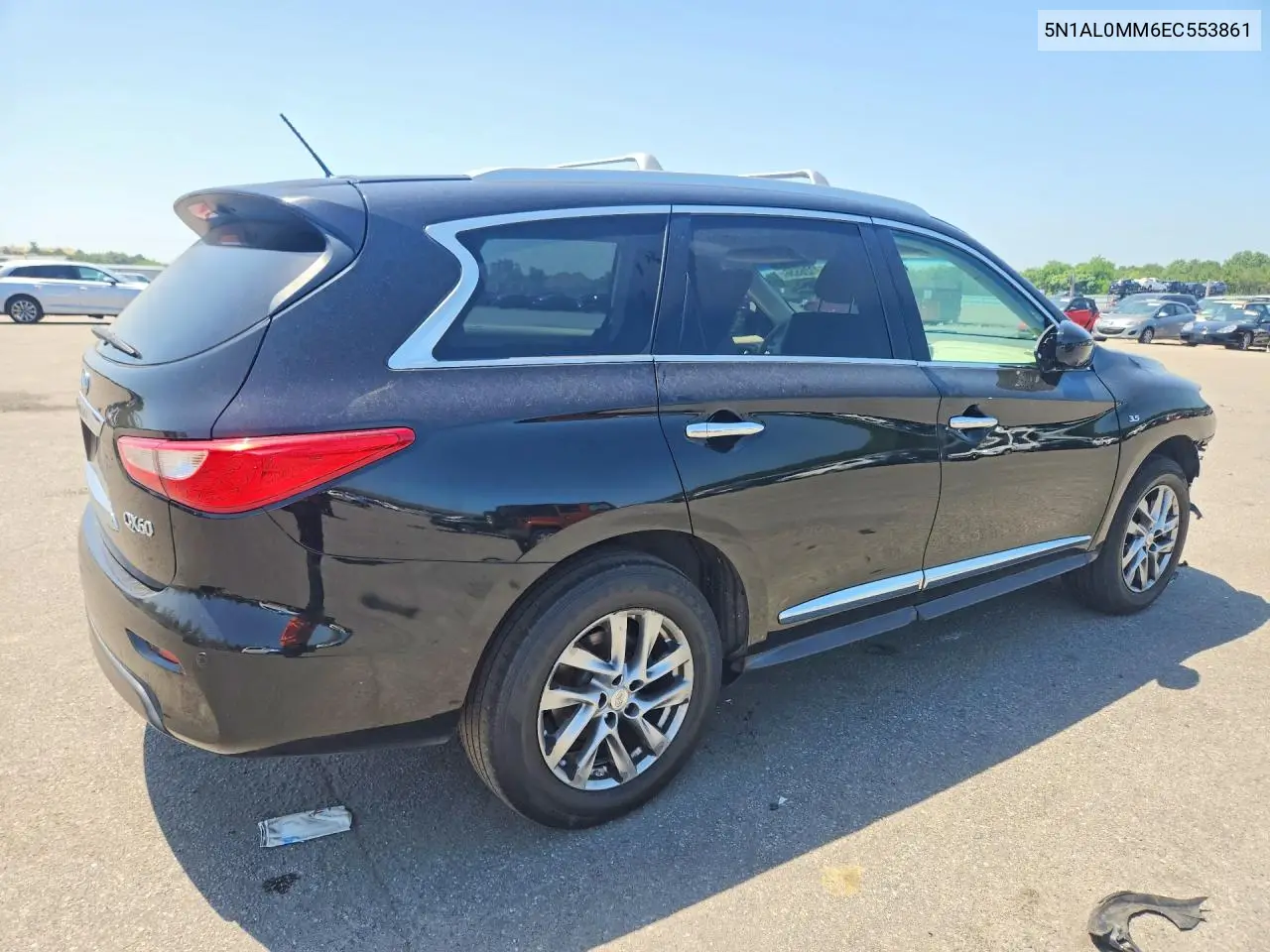 2014 Infiniti Qx60 Base VIN: 5N1AL0MM6EC553861 Lot: 59326556