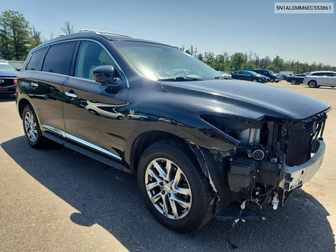 2014 Infiniti Qx60 Base VIN: 5N1AL0MM6EC553861 Lot: 59326556