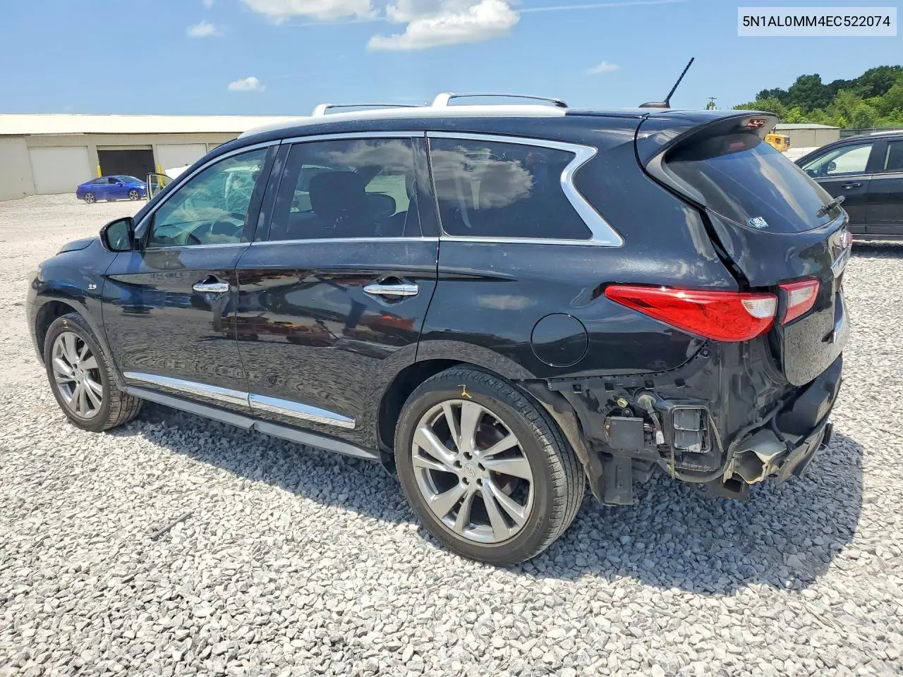 2014 Infi Qx60 VIN: 5N1AL0MM4EC522074 Lot: 59696236