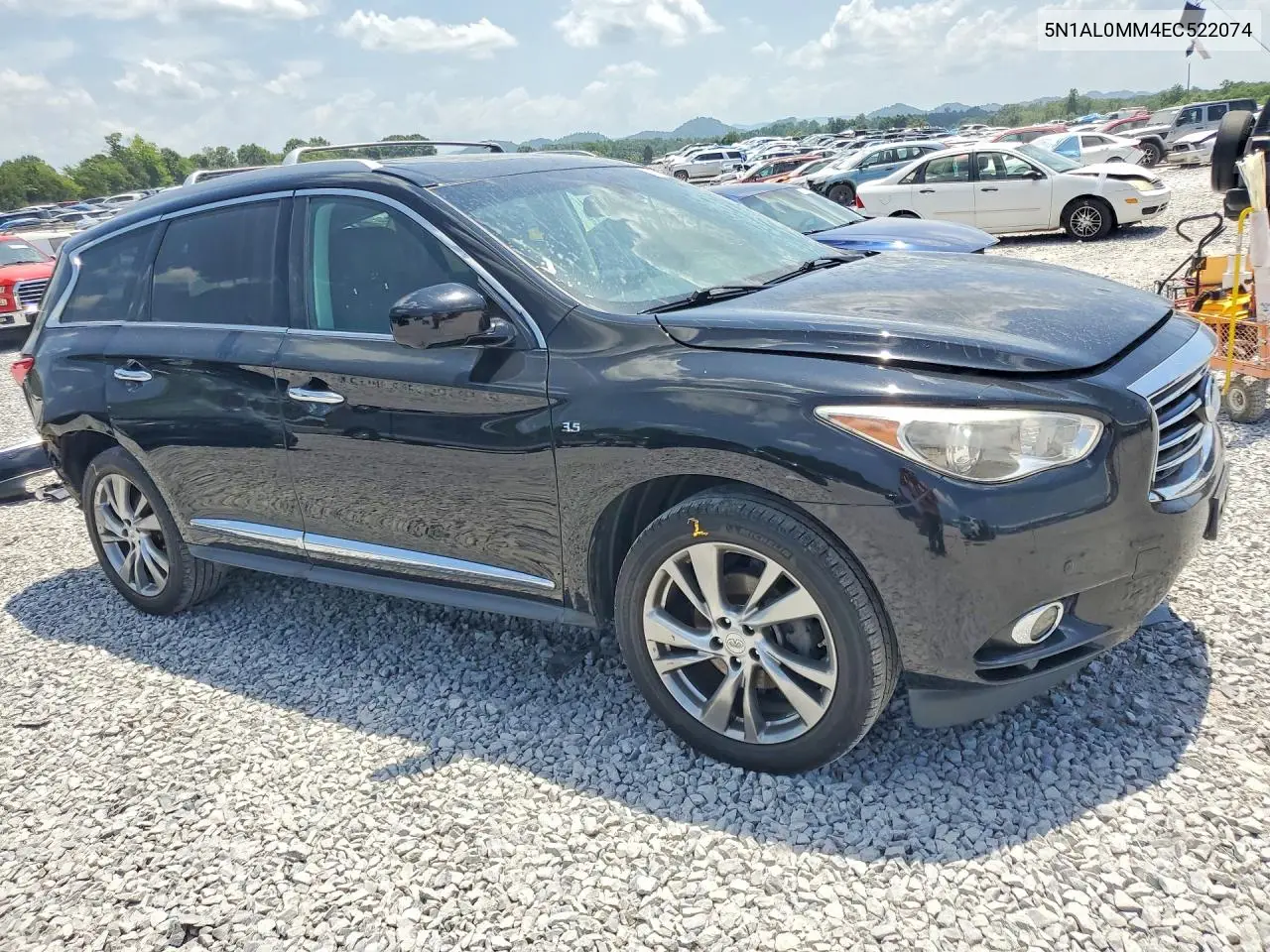 2014 Infi Qx60 VIN: 5N1AL0MM4EC522074 Lot: 59696236