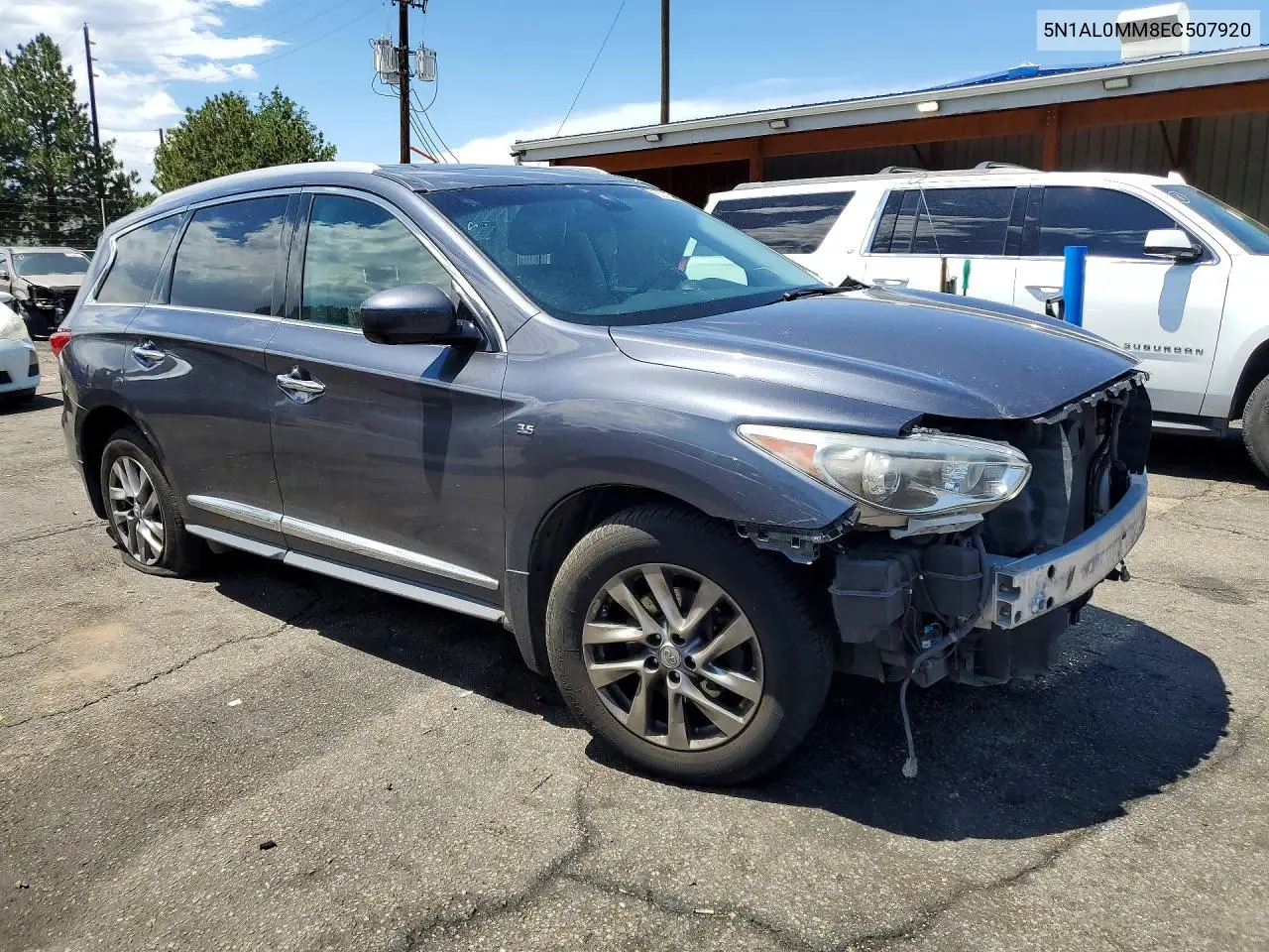 2014 Infiniti Qx60 Base VIN: 5N1AL0MM8EC507920 Lot: 60142606