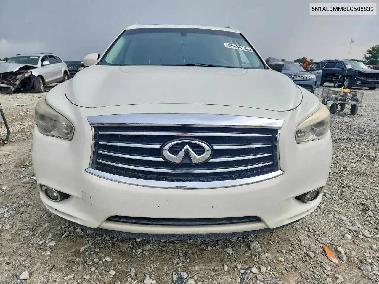 2014 Infiniti Qx60 Base VIN: 5N1AL0MM8EC508839 Lot: 60684796
