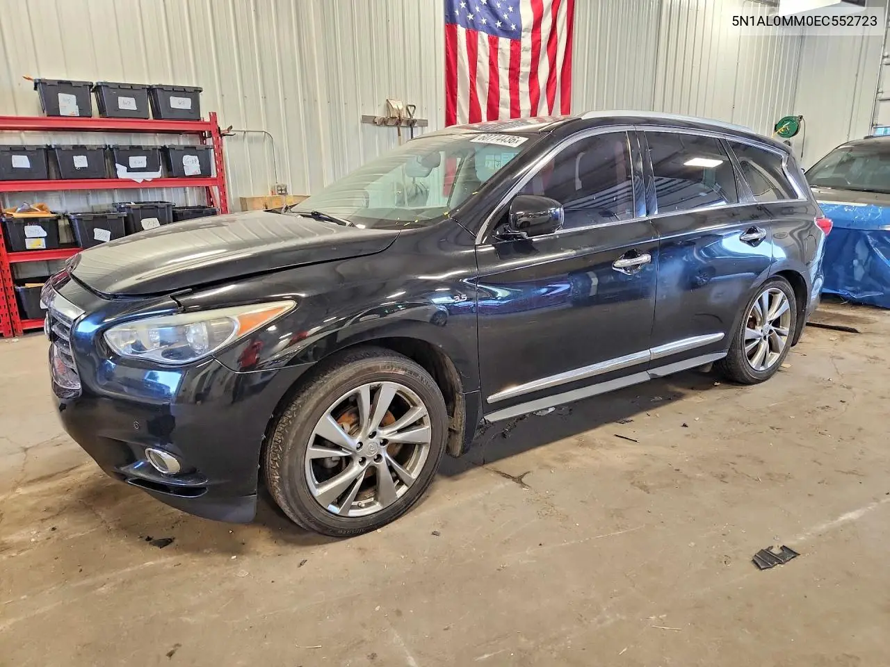 2014 Infiniti Qx60 Base VIN: 5N1AL0MM0EC552723 Lot: 60774436