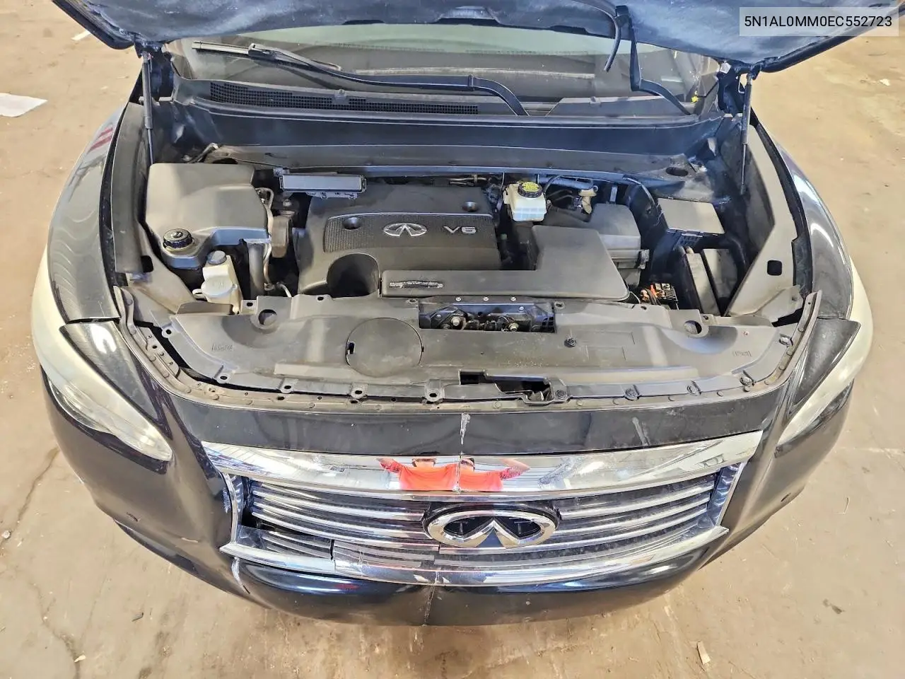2014 Infiniti Qx60 Base VIN: 5N1AL0MM0EC552723 Lot: 60774436