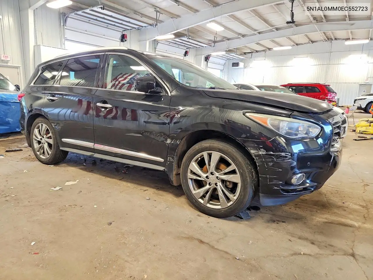 2014 Infiniti Qx60 Base VIN: 5N1AL0MM0EC552723 Lot: 60774436