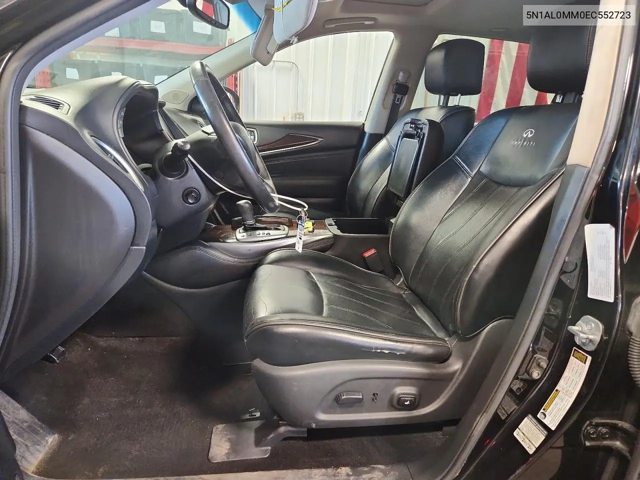 2014 Infiniti Qx60 Base VIN: 5N1AL0MM0EC552723 Lot: 60774436
