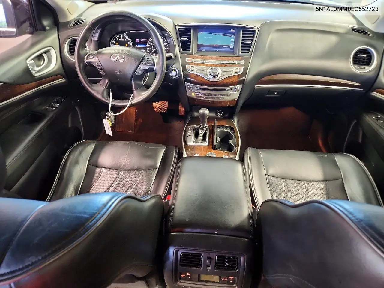 2014 Infiniti Qx60 Base VIN: 5N1AL0MM0EC552723 Lot: 60774436