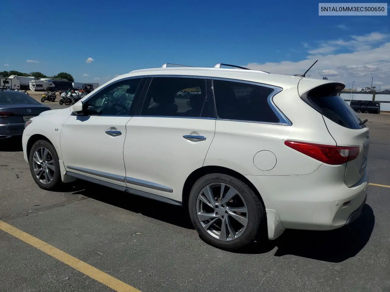 2014 Infiniti Qx60 Base VIN: 5N1AL0MM3EC500650 Lot: 60808966