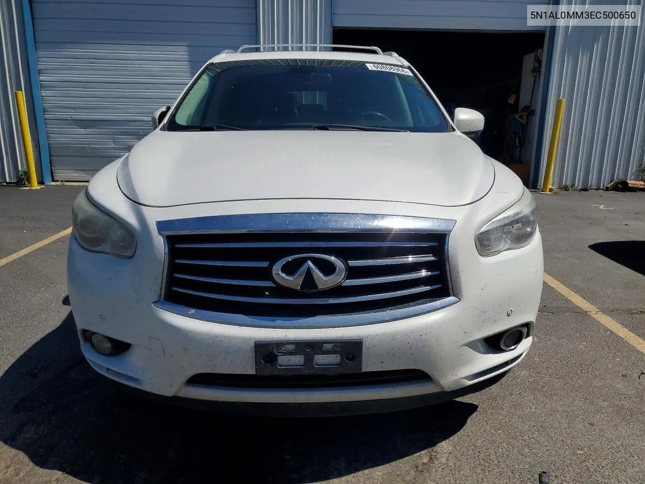 2014 Infiniti Qx60 Base VIN: 5N1AL0MM3EC500650 Lot: 60808966
