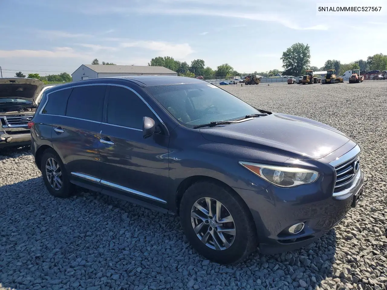 2014 Infiniti Qx60 Base VIN: 5N1AL0MM8EC527567 Lot: 60877536