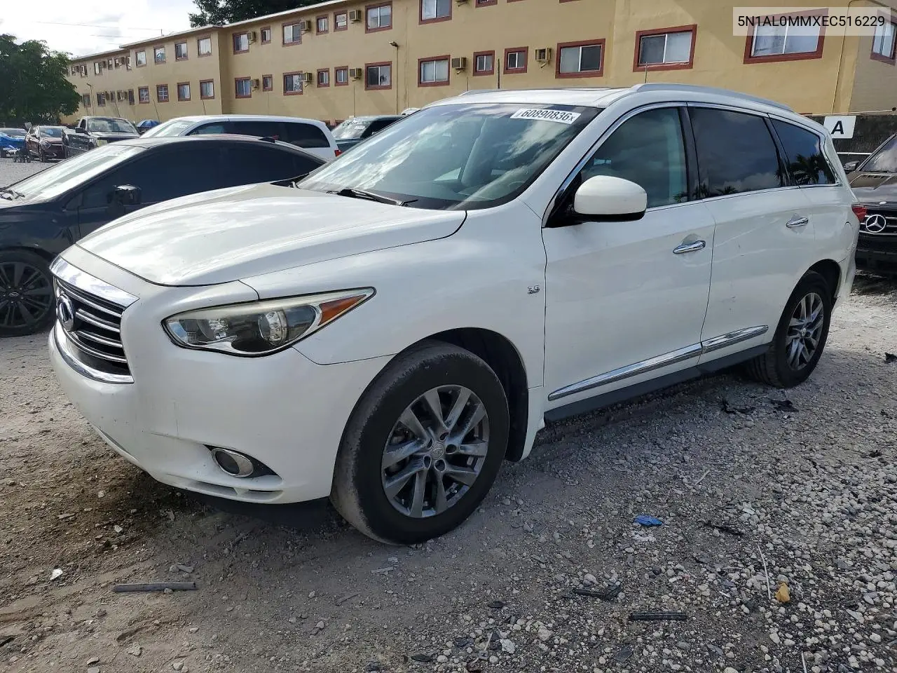2014 Infiniti Qx60 Base VIN: 5N1AL0MMXEC516229 Lot: 60890836