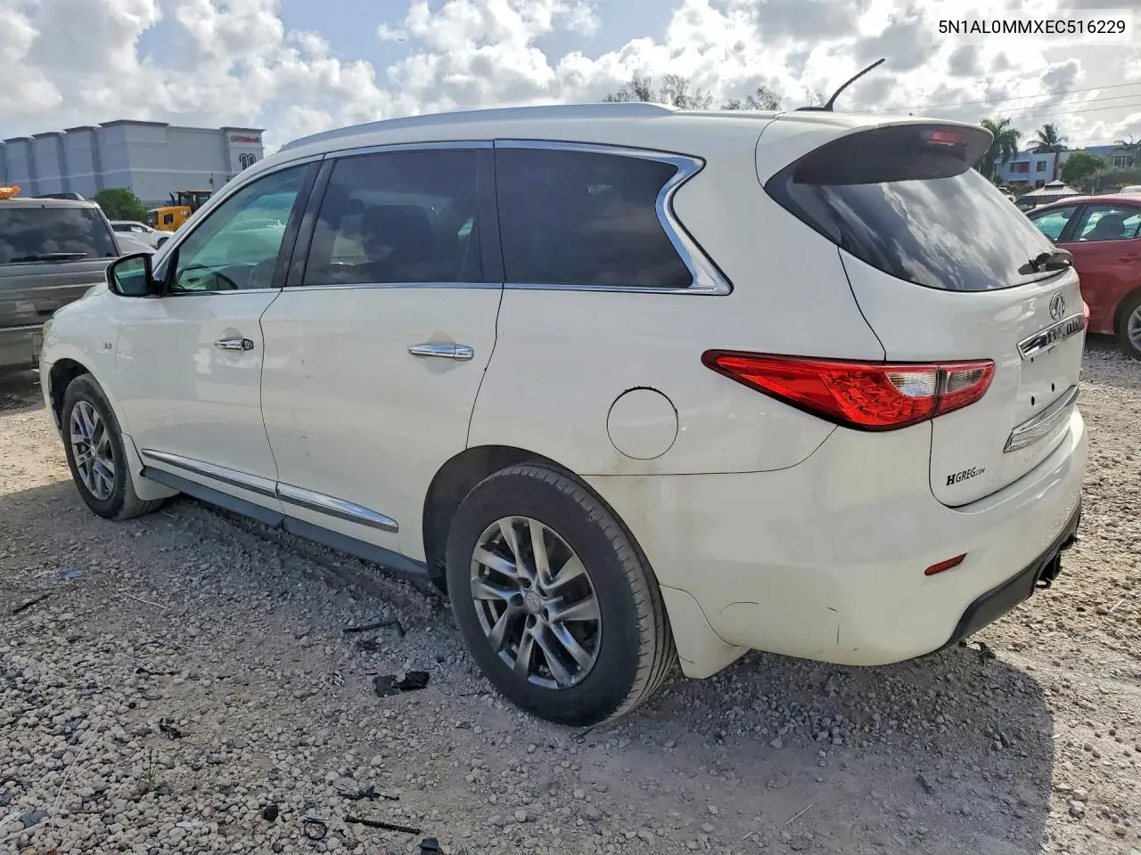2014 Infiniti Qx60 Base VIN: 5N1AL0MMXEC516229 Lot: 60890836