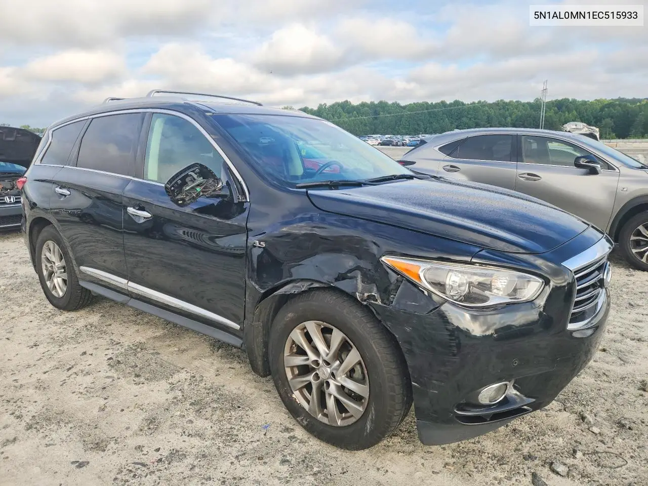 2014 Infiniti Qx60 Base VIN: 5N1AL0MN1EC515933 Lot: 61051026