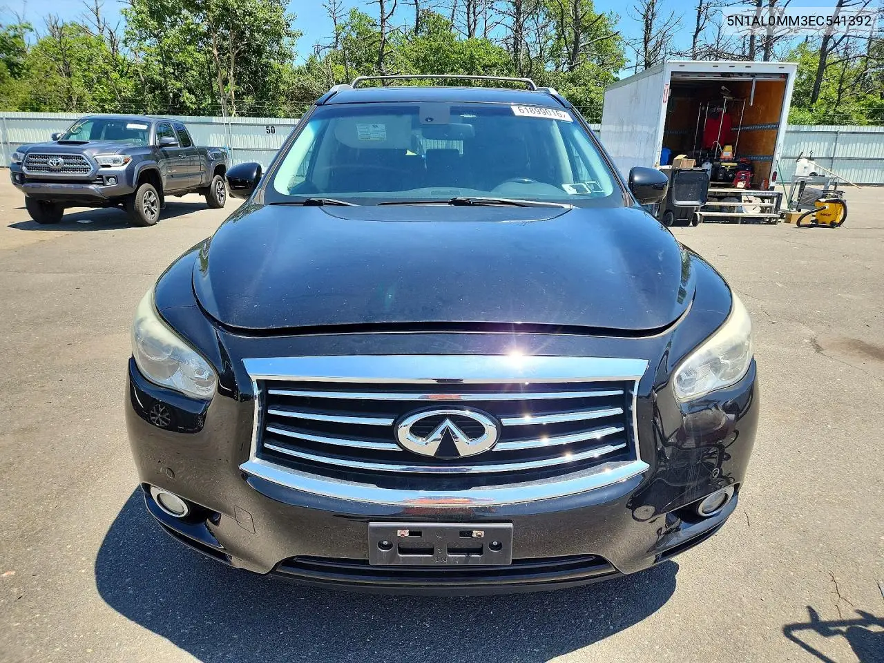 2014 Infiniti Qx60 Base VIN: 5N1AL0MM3EC541392 Lot: 61899016