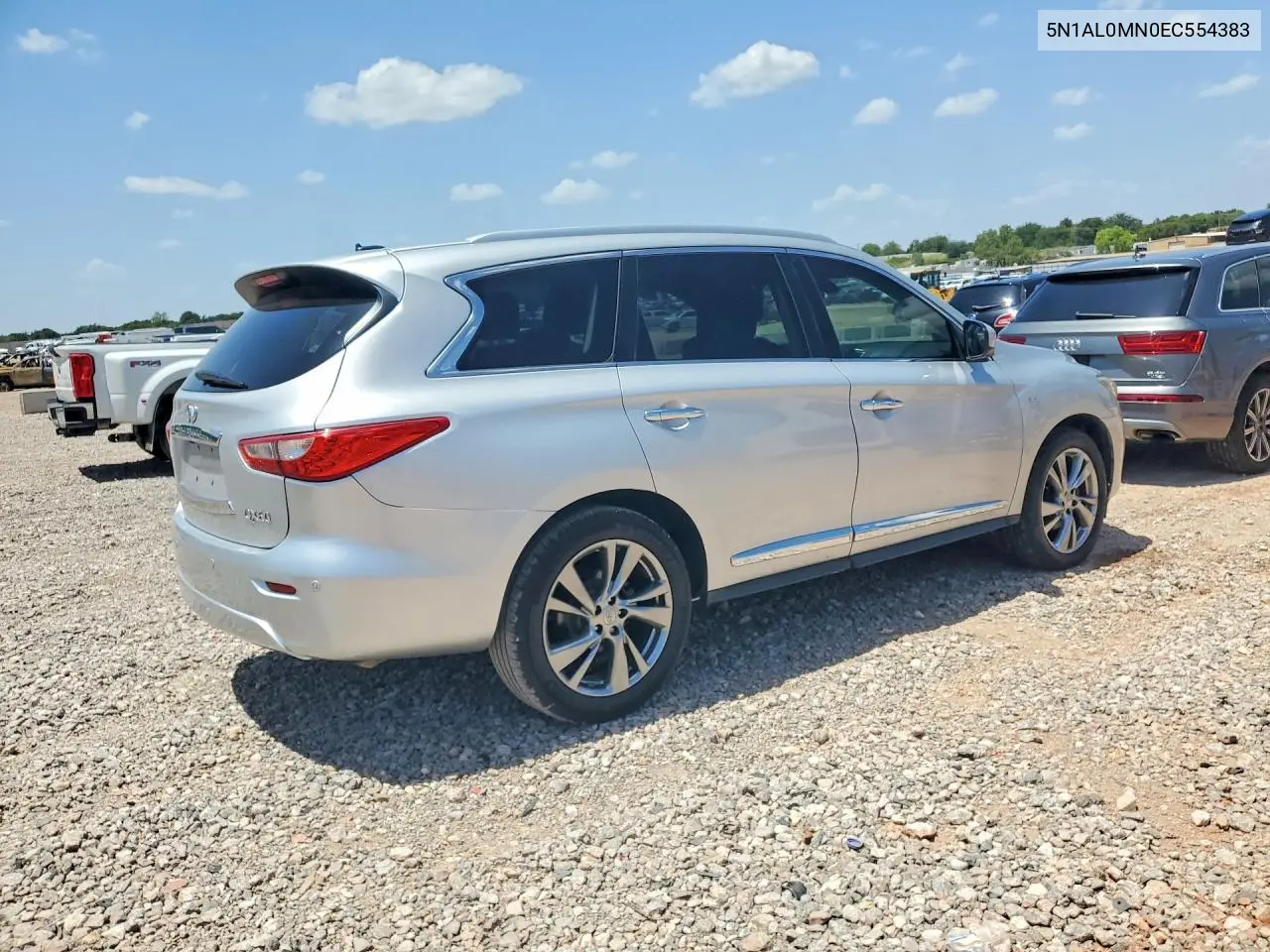 2014 Infiniti Qx60 Base VIN: 5N1AL0MN0EC554383 Lot: 62029046
