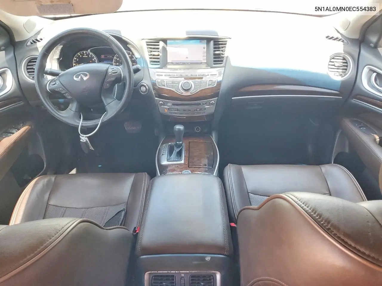 2014 Infiniti Qx60 Base VIN: 5N1AL0MN0EC554383 Lot: 62029046
