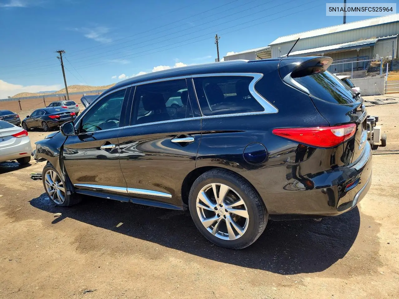 2015 Infiniti Qx60 Base VIN: 5N1AL0MN5FC525964 Lot: 57323596