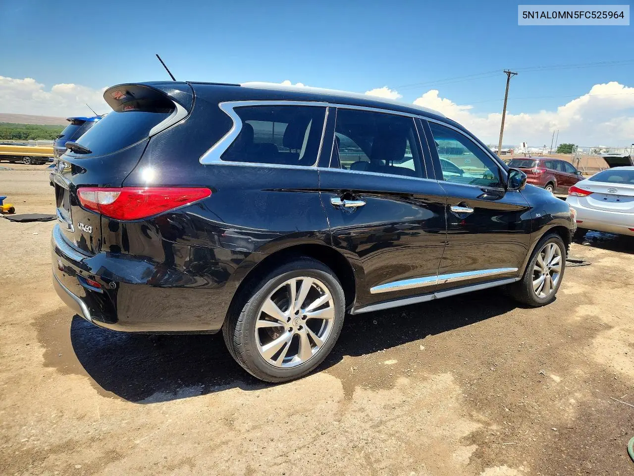 2015 Infiniti Qx60 Base VIN: 5N1AL0MN5FC525964 Lot: 57323596