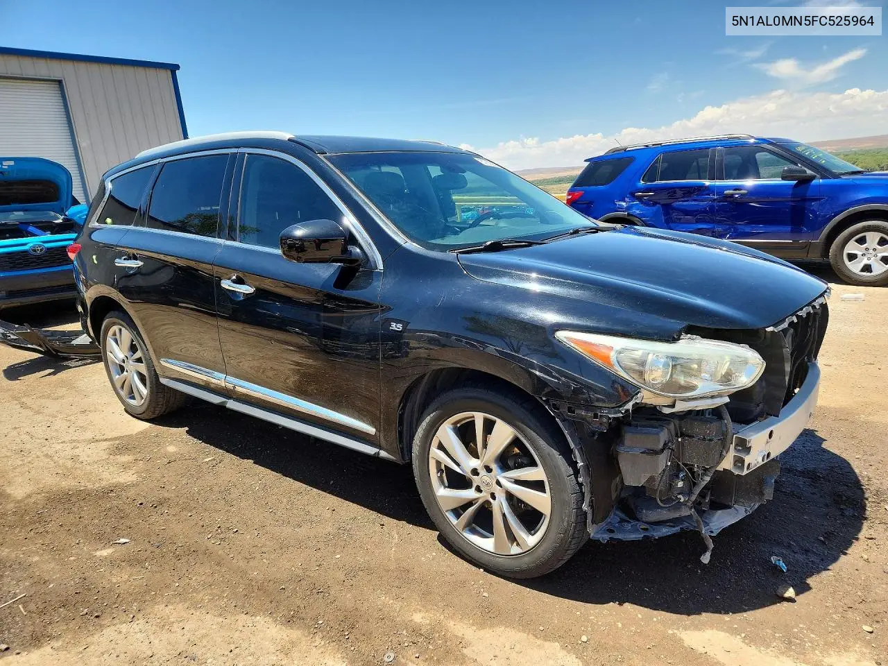 2015 Infiniti Qx60 Base VIN: 5N1AL0MN5FC525964 Lot: 57323596