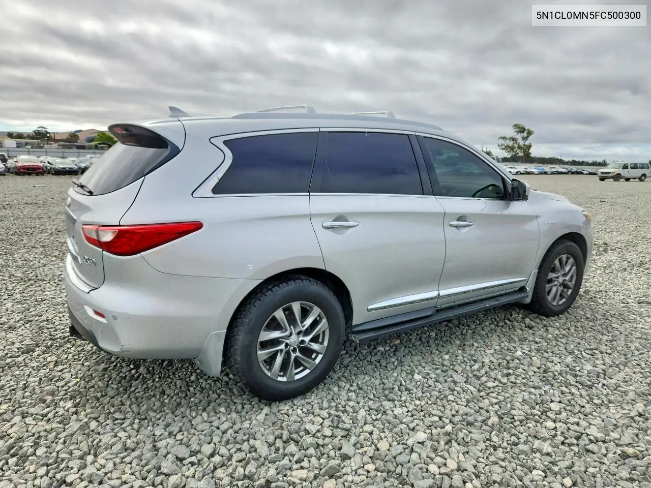 2015 Infiniti Qx60 Hybrid VIN: 5N1CL0MN5FC500300 Lot: 57594826