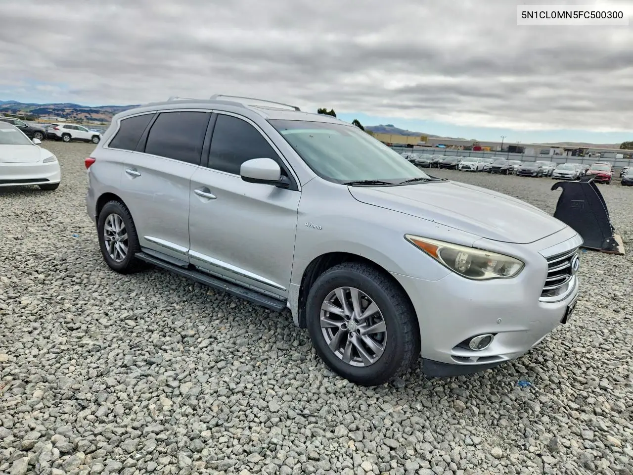 2015 Infiniti Qx60 Hybrid VIN: 5N1CL0MN5FC500300 Lot: 57594826