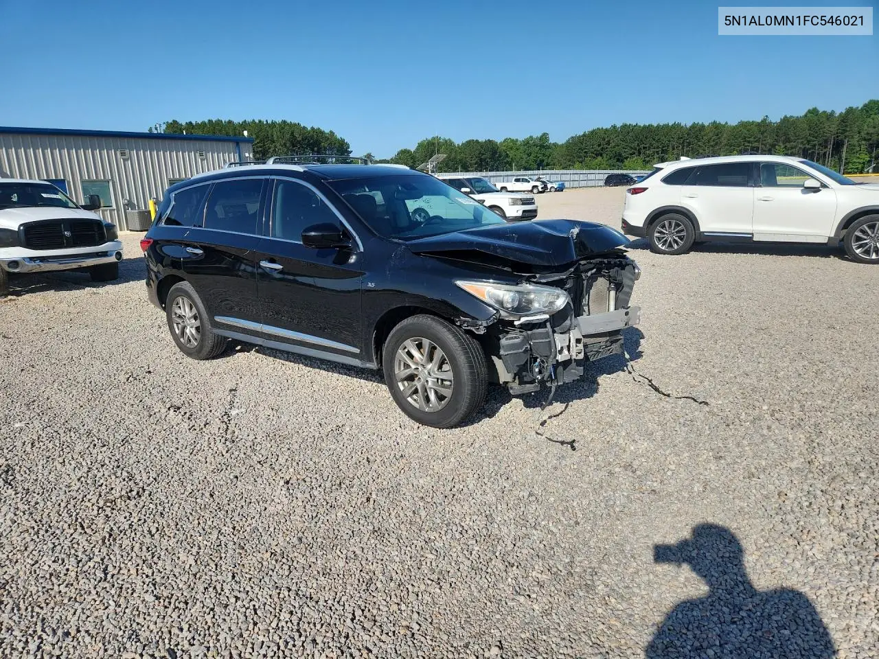 2015 Infiniti Qx60 Base VIN: 5N1AL0MN1FC546021 Lot: 57994256