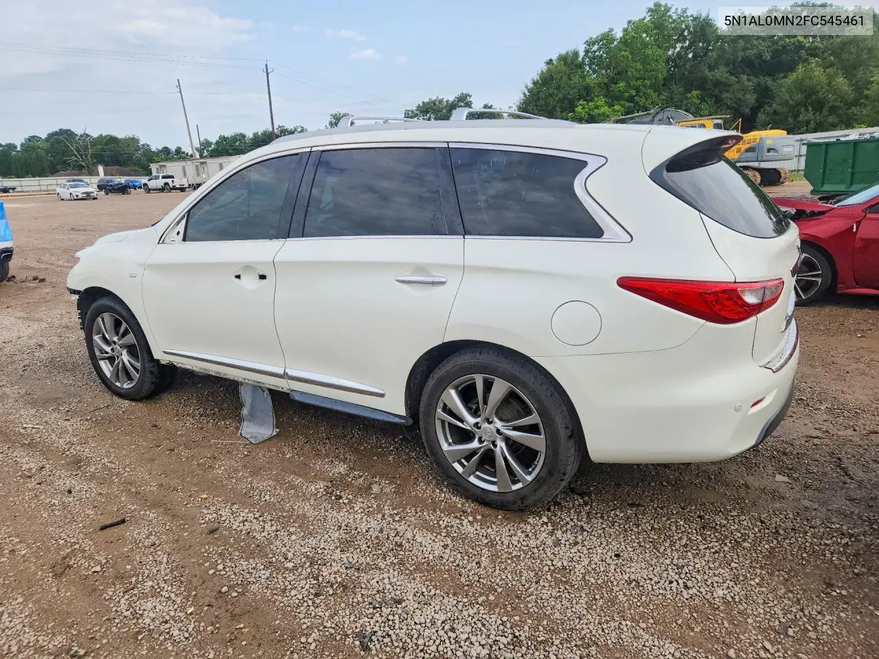 2015 Infiniti Qx60 Base VIN: 5N1AL0MN2FC545461 Lot: 58840096