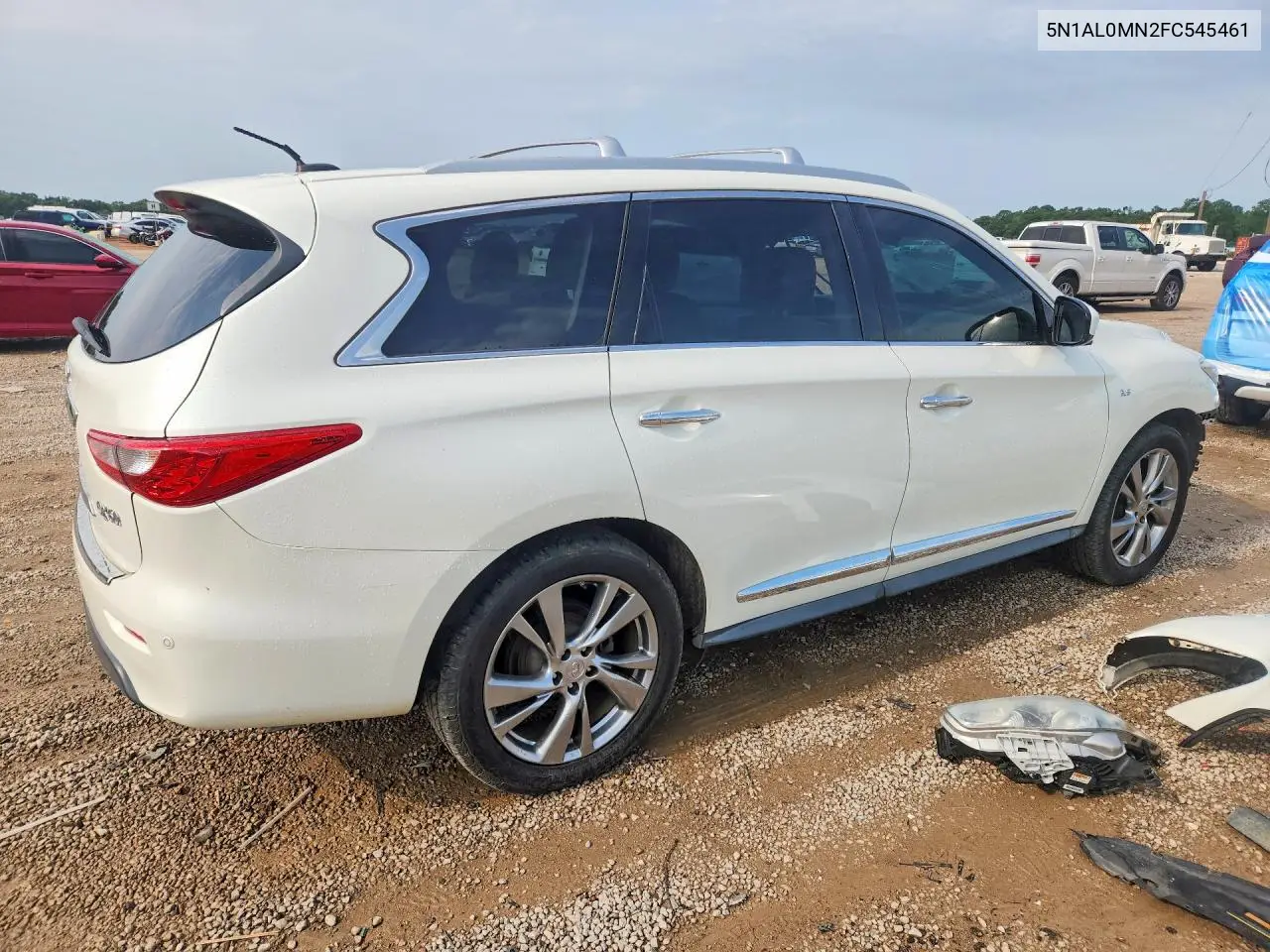 2015 Infiniti Qx60 Base VIN: 5N1AL0MN2FC545461 Lot: 58840096