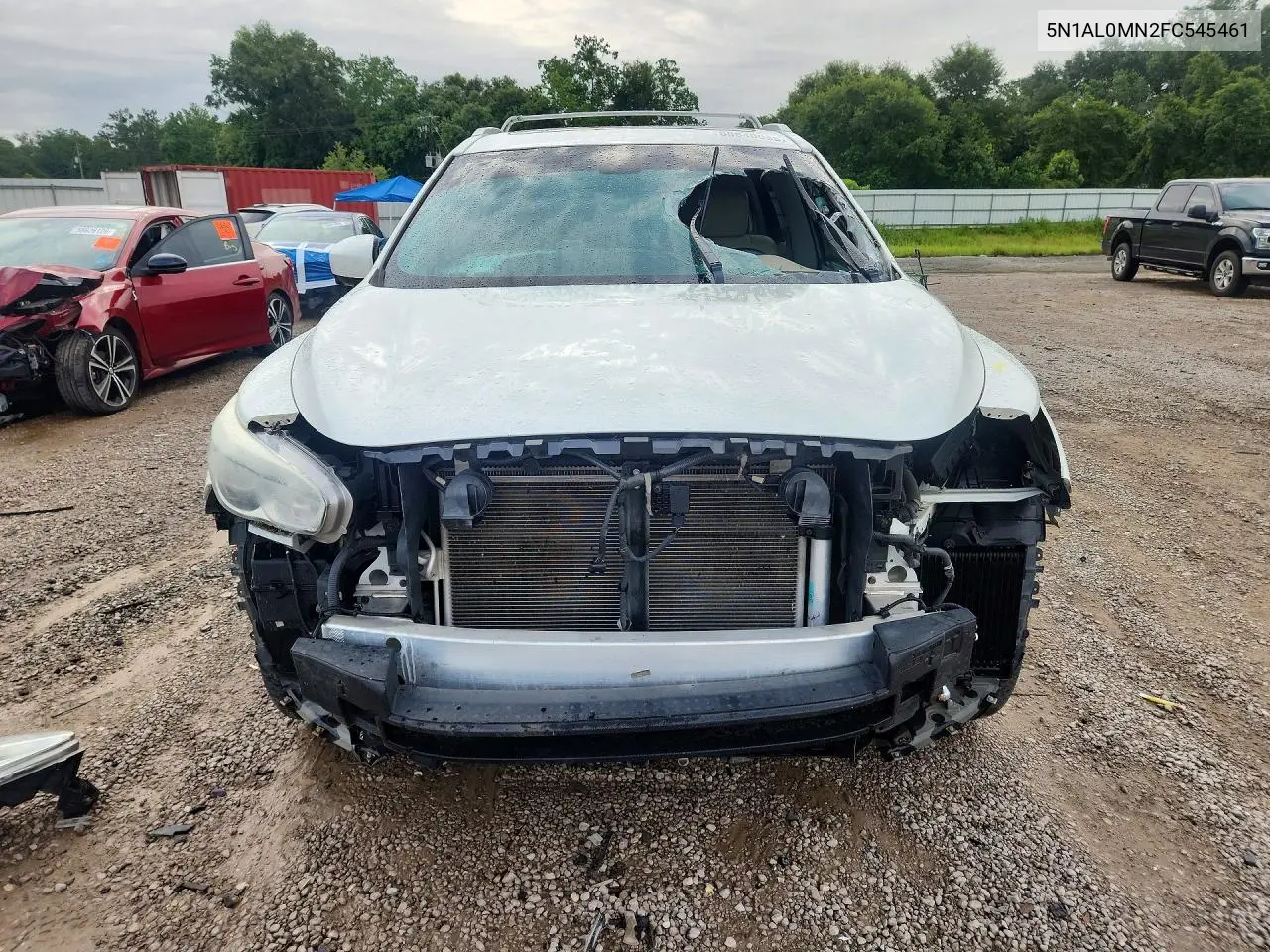 2015 Infiniti Qx60 Base VIN: 5N1AL0MN2FC545461 Lot: 58840096