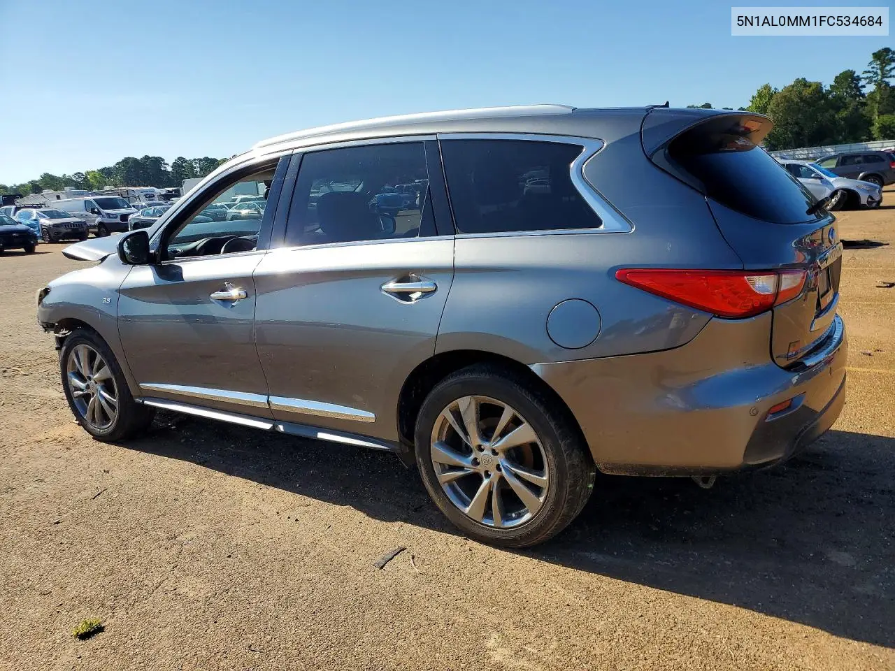 2015 Infiniti Qx60 Base VIN: 5N1AL0MM1FC534684 Lot: 59881146