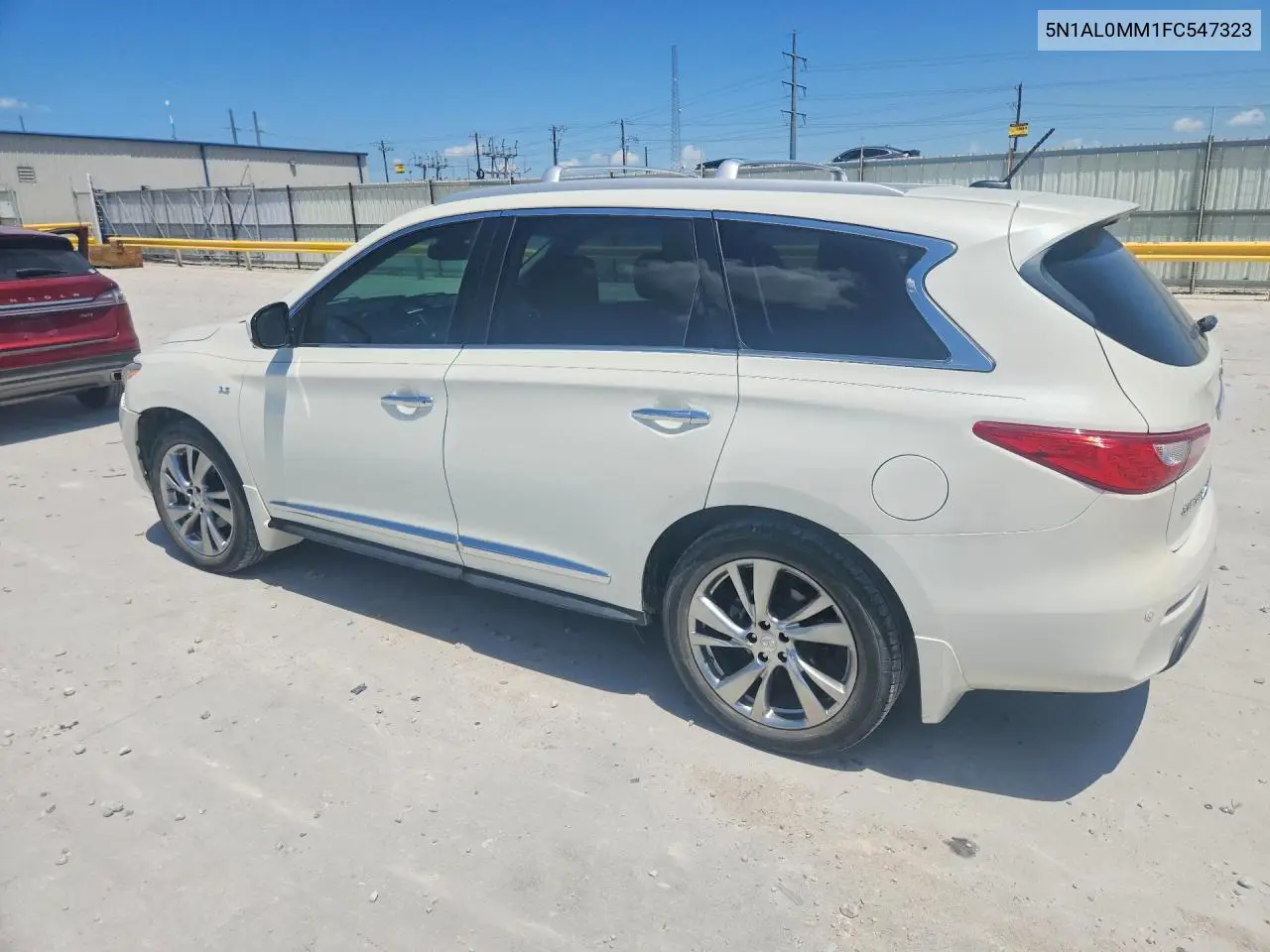 2015 Infiniti Qx60 Base VIN: 5N1AL0MM1FC547323 Lot: 59992436