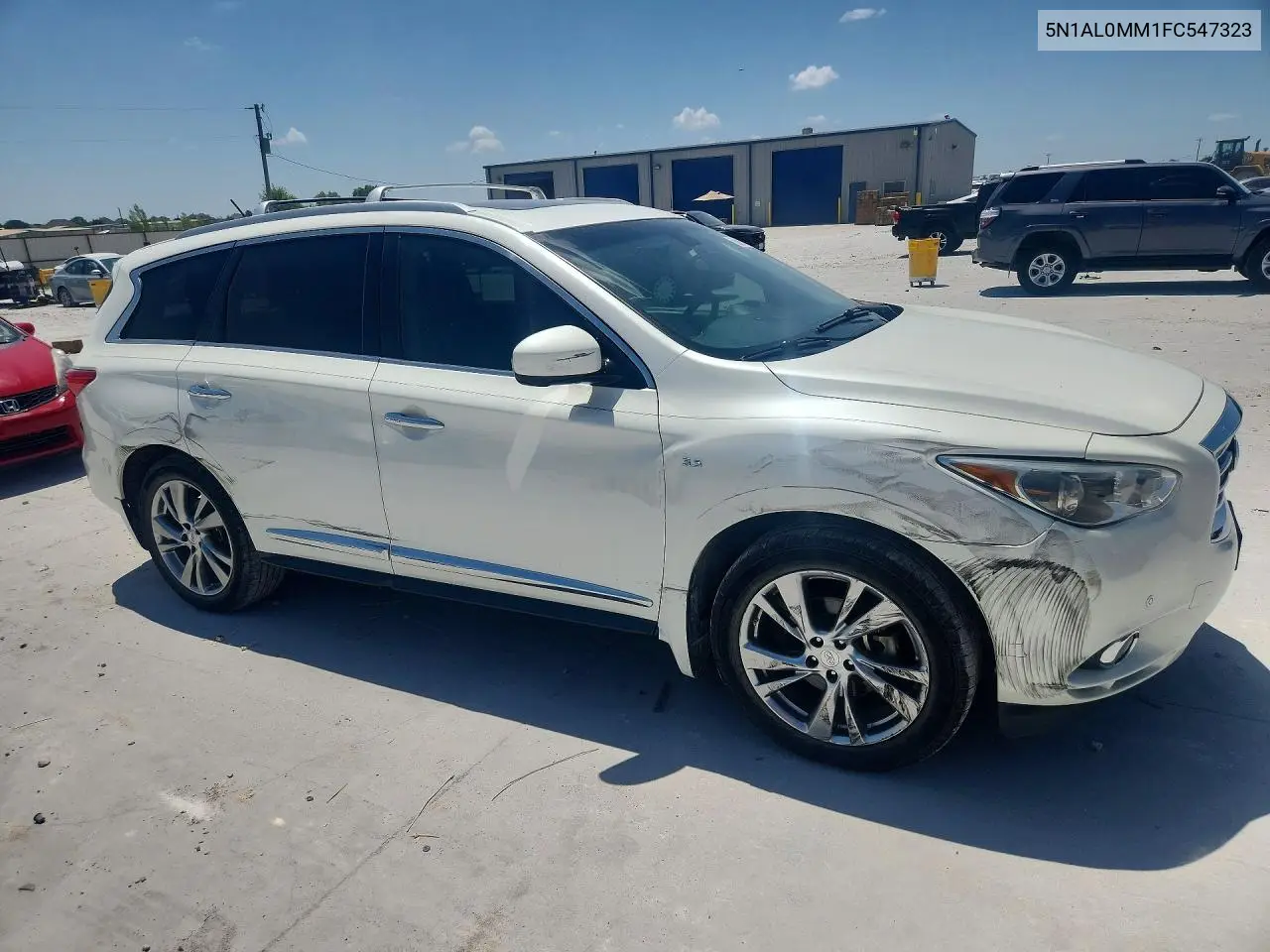 2015 Infiniti Qx60 Base VIN: 5N1AL0MM1FC547323 Lot: 59992436