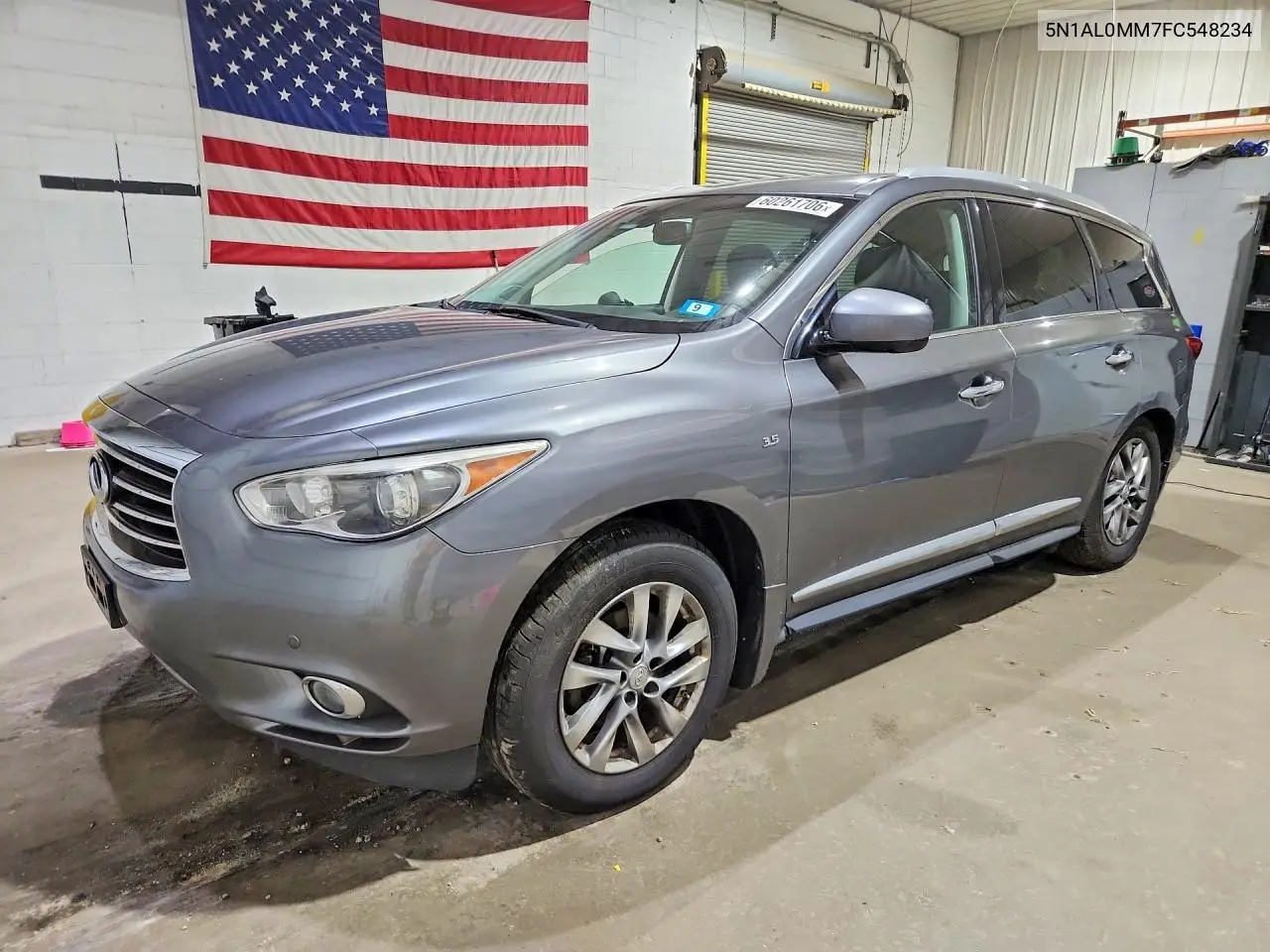 2015 Infiniti Qx60 Base VIN: 5N1AL0MM7FC548234 Lot: 60261706