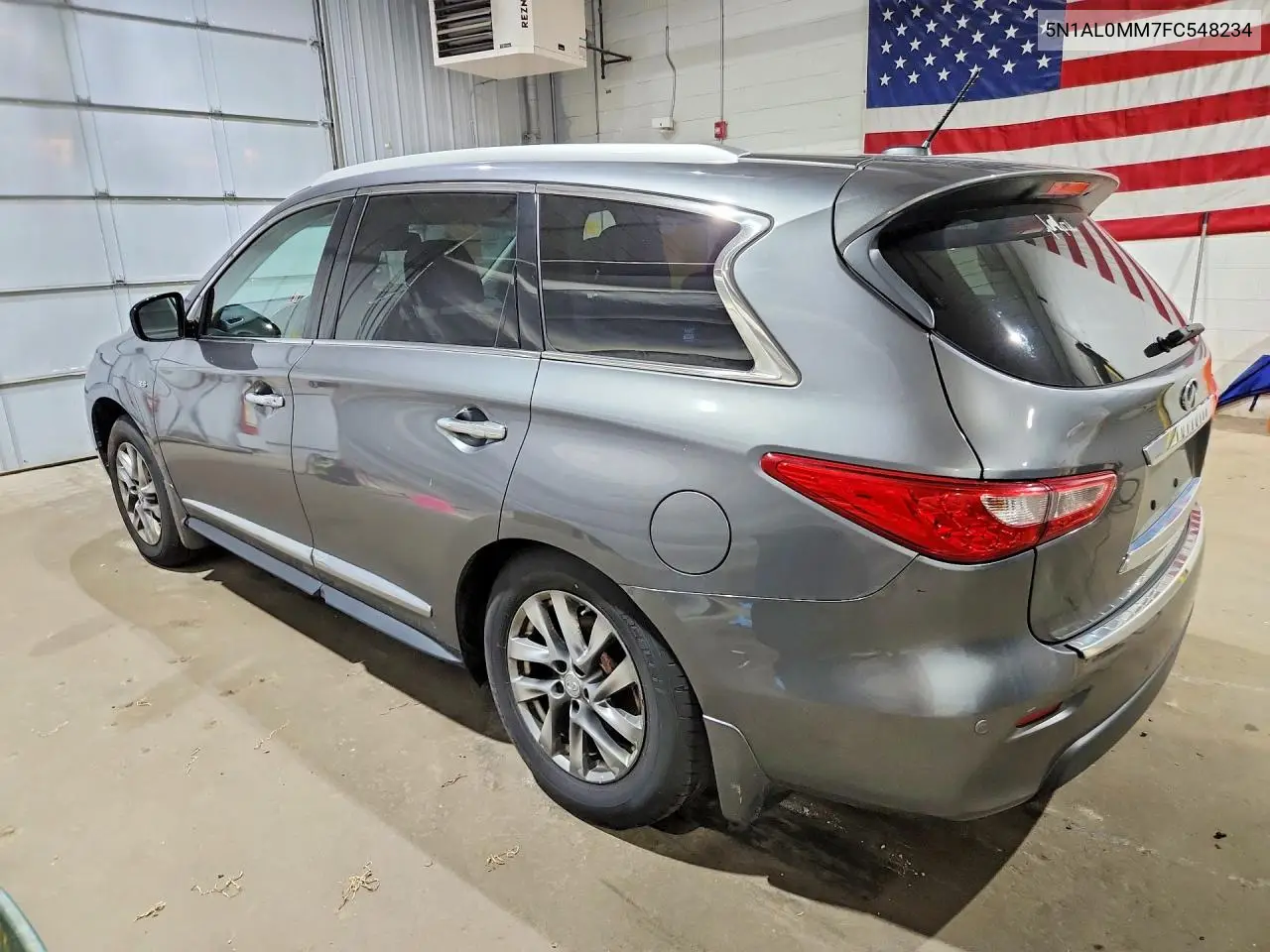 2015 Infiniti Qx60 Base VIN: 5N1AL0MM7FC548234 Lot: 60261706