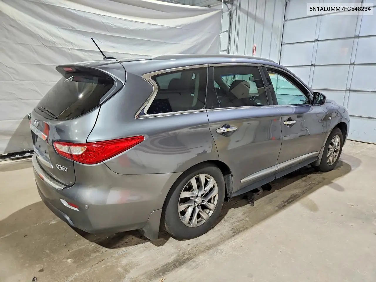 2015 Infiniti Qx60 Base VIN: 5N1AL0MM7FC548234 Lot: 60261706