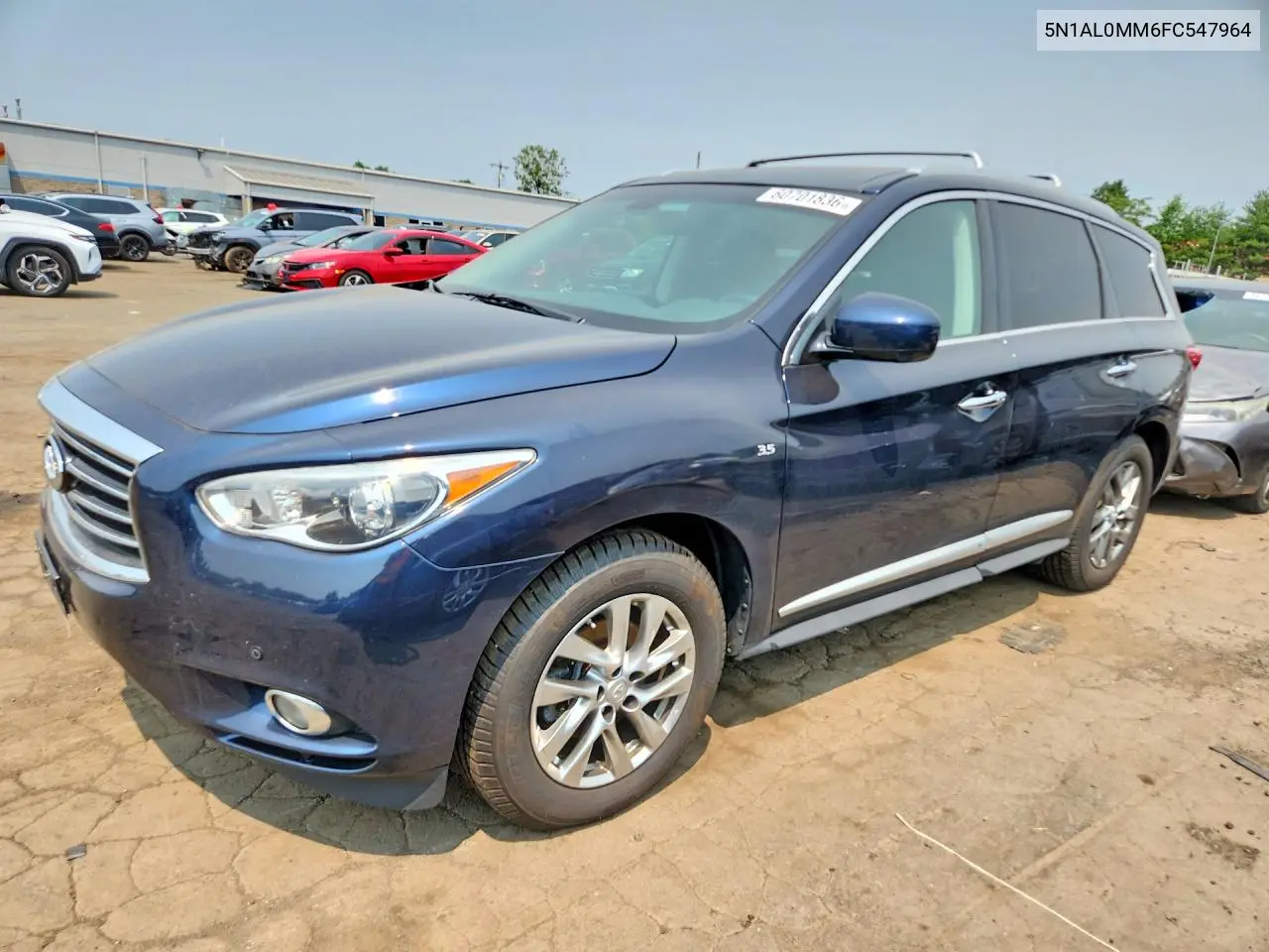 2015 Infiniti Qx60 Base VIN: 5N1AL0MM6FC547964 Lot: 60701836