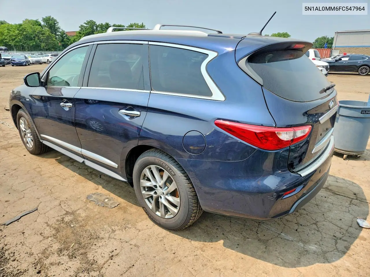 2015 Infiniti Qx60 Base VIN: 5N1AL0MM6FC547964 Lot: 60701836