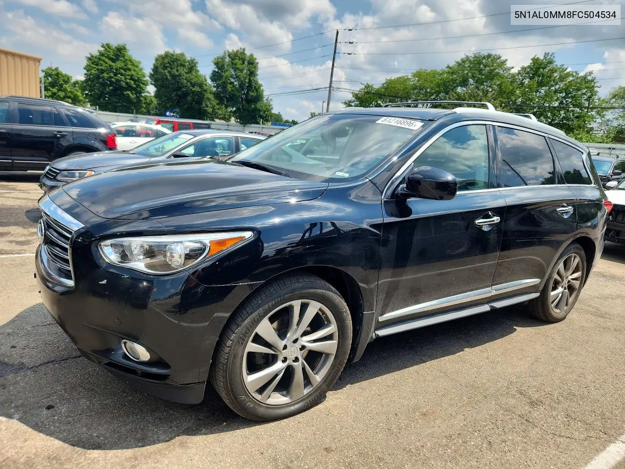2015 Infiniti Qx60 Base VIN: 5N1AL0MM8FC504534 Lot: 61216896