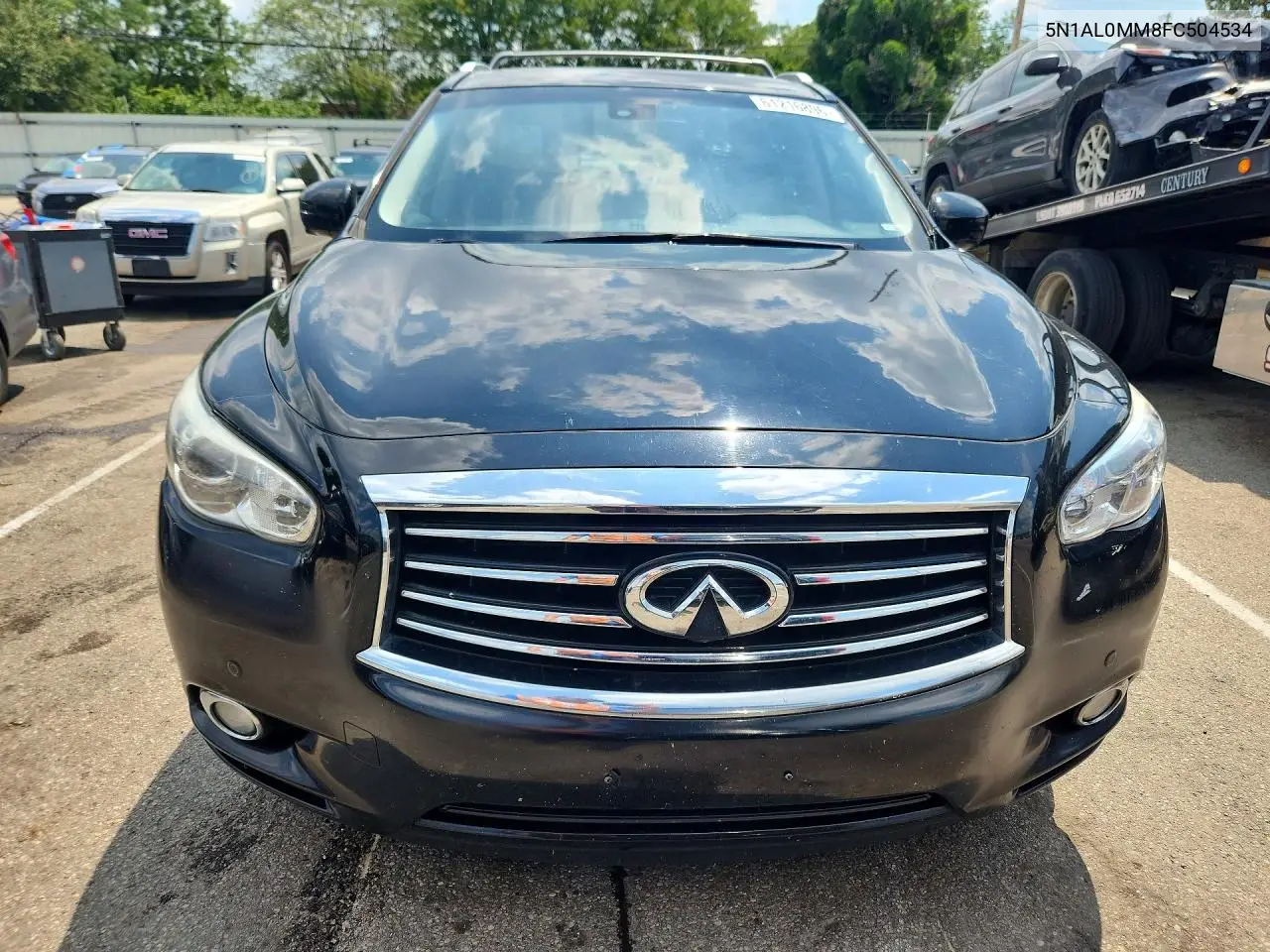 2015 Infiniti Qx60 Base VIN: 5N1AL0MM8FC504534 Lot: 61216896