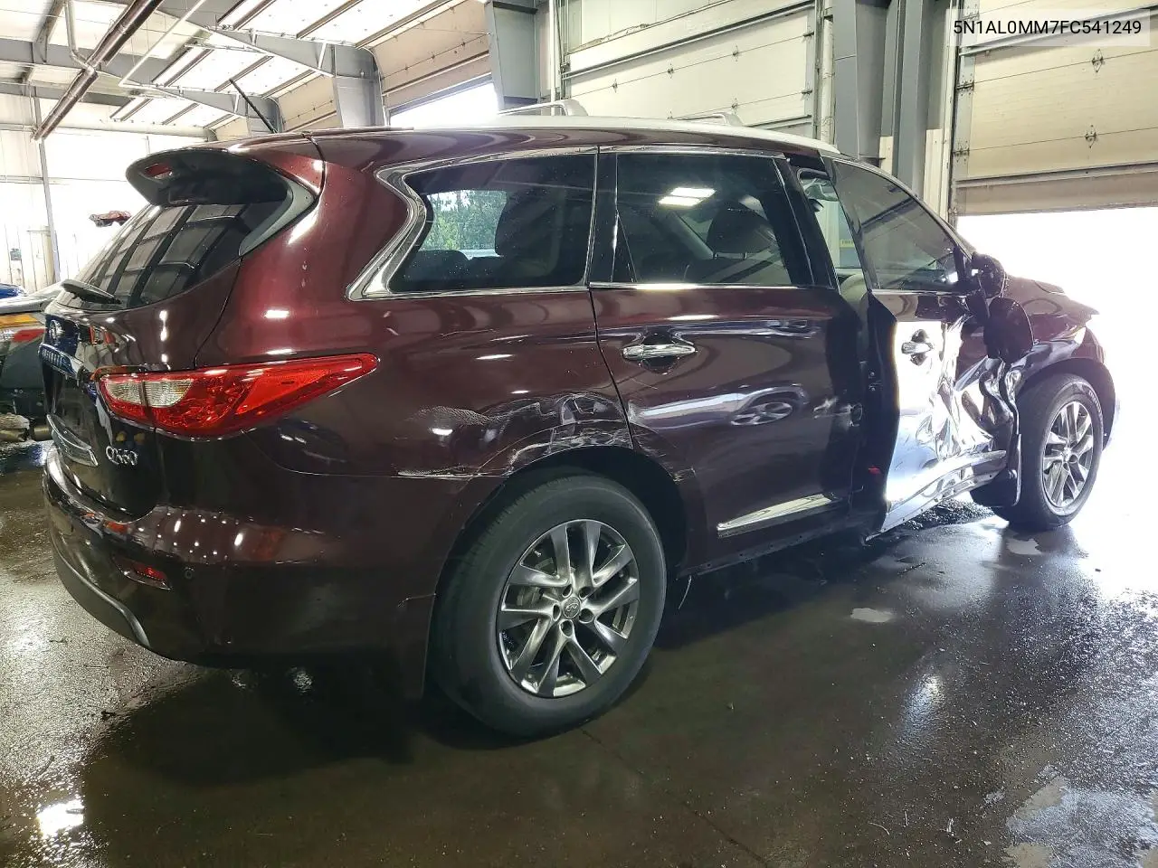 2015 Infiniti Qx60 Base VIN: 5N1AL0MM7FC541249 Lot: 61359146