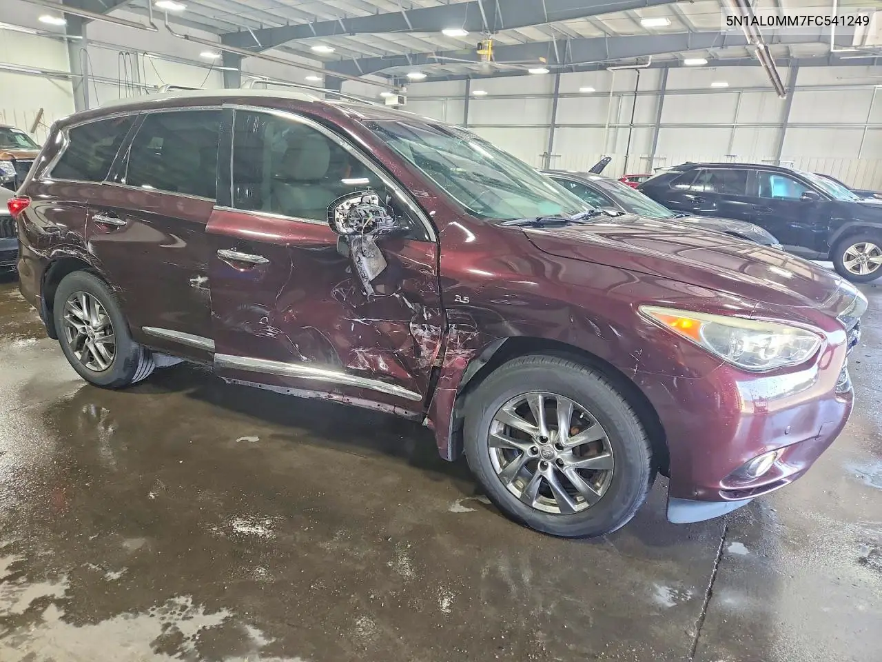 2015 Infiniti Qx60 Base VIN: 5N1AL0MM7FC541249 Lot: 61359146